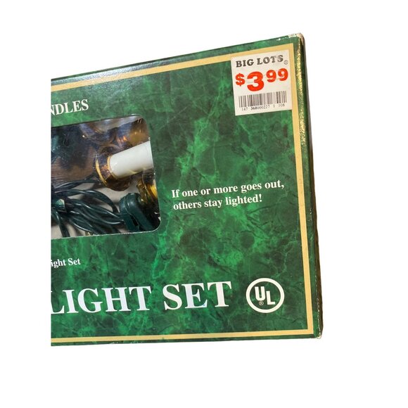 Christmas Candle String Light Set of 15 indoor Clip-on Lights - Picture 8 of 11